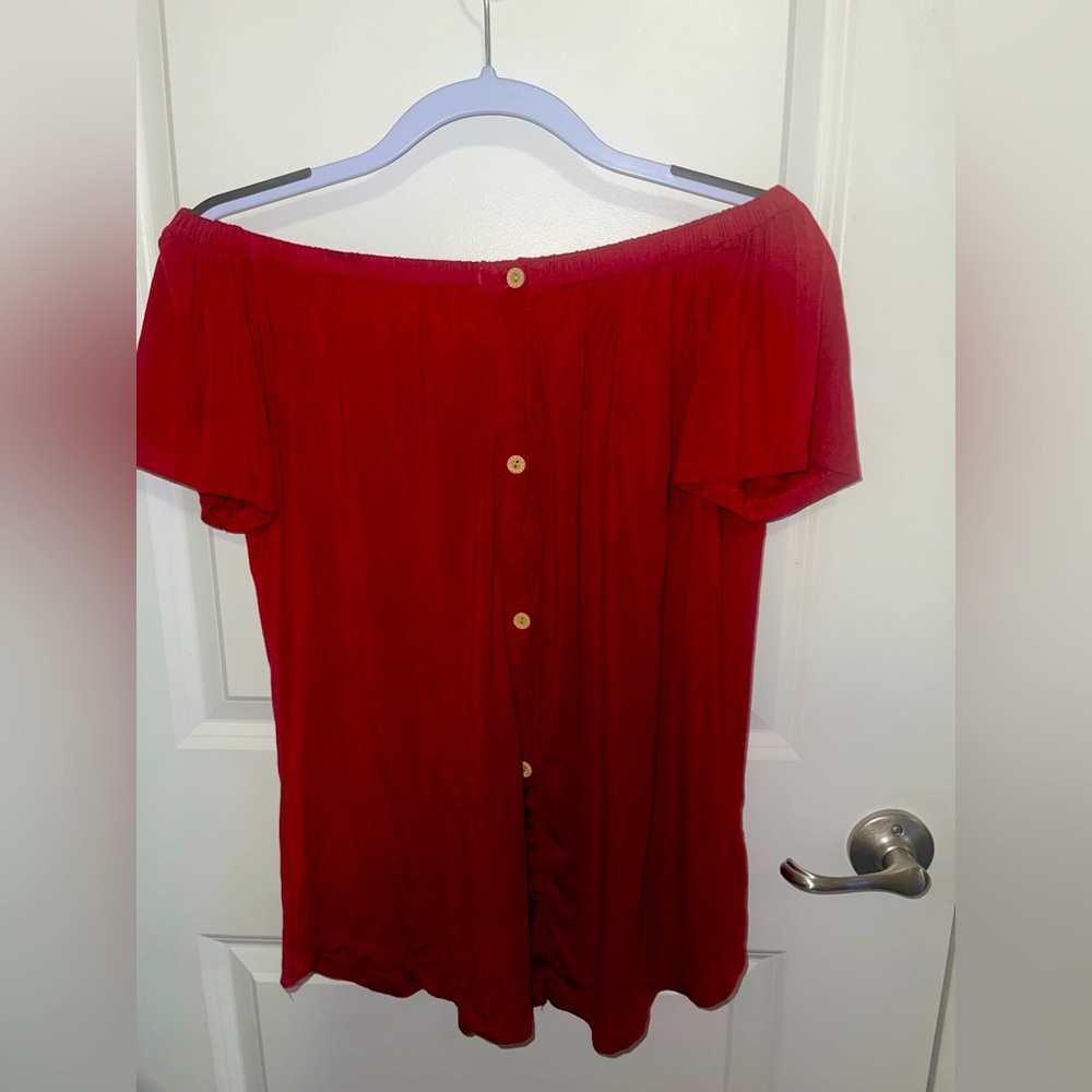 Off shoulder blouse